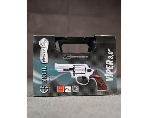 Револьвер флобер Ekol Vipel 3,0” silver 4 ДГ6655