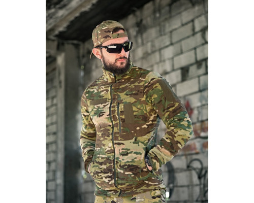 Тактичний флісовий светр PATRIOT мультикам ОР1215