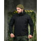 Демісезонна тактична куртка Soft Shell Silver Knight Windstoper чорна ОР1232