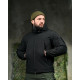 Демісезонна тактична куртка Soft Shell Silver Knight Windstoper чорна ОР1232
