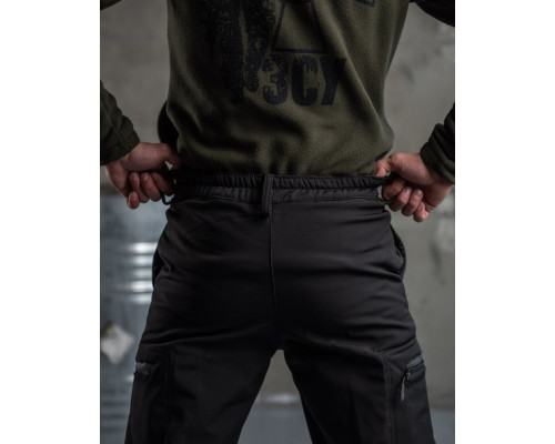 тактичний костюм SoftShell Police black ВТ7623