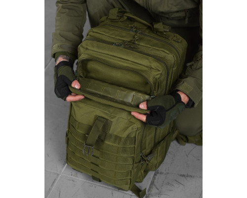 Рюкзак тактичний олива 45л 800D USA ВТ6386